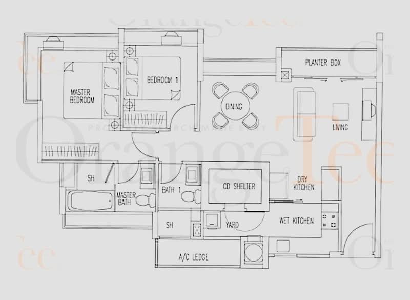 Meyer Residence, 3 Meyer Place, 2 Bedrooms, 904 sqft, Apartment For Rent, by Koh Ai Ling, 500149738 - PropertyGuru.com.sg