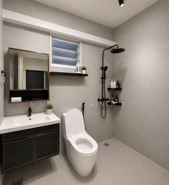 414A Fernvale Link, 414A Fernvale Link, 2 Bedrooms, 732 sqft, HDB Flat For Sale, by Amit Pandey, 500149753 - Bathroom - PropertyGuru.com.sg