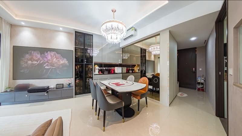 The Gazania, 7 How Sun Drive, 3 Bedrooms, 958 sqft, Condominium For Sale, by Eric Woo, 500149774 - Living Room - PropertyGuru.com.sg