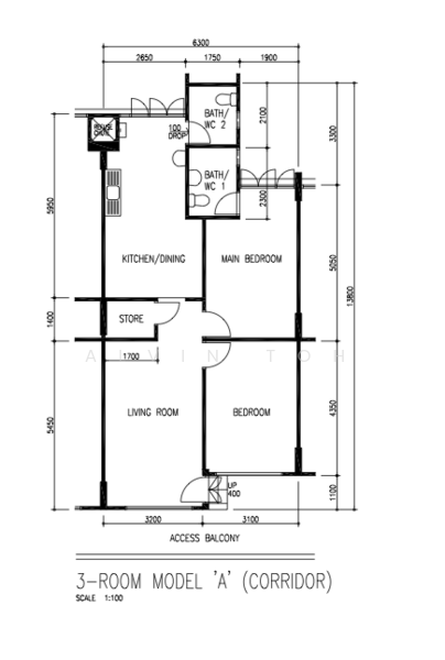 286 Yishun Avenue 6, 286 Yishun Avenue 6, 2 Bedrooms, 796 sqft, HDB Flat For Sale, by Alvin Toh, 500149783 - PropertyGuru.com.sg