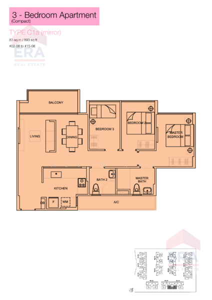 La Fiesta, Sengkang Square, 2 Bedrooms, 893 sqft, Condominium For Sale, by Alvin Tyh, 500149791 - PropertyGuru.com.sg