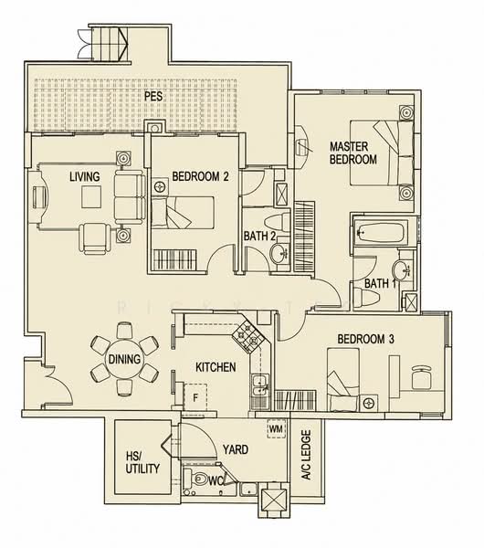 Lilydale, 560 Yishun Ave 6, 3 Bedrooms, 1,356 sqft, Condominium For Sale, by Ricky Teo, 500149793 - PropertyGuru.com.sg