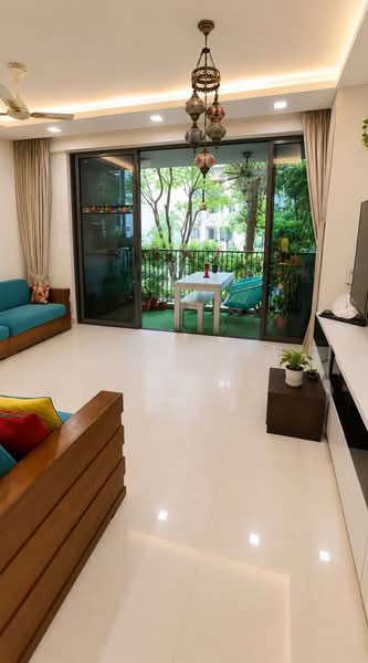 La Fiesta, Sengkang Square, 2 Bedrooms, 893 sqft, Condominium For Rent, by Alvin Tyh, 500149797 - Living Room - PropertyGuru.com.sg
