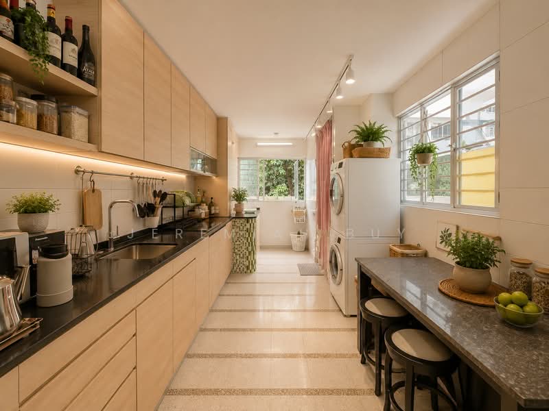 605 Bedok Reservoir Road, 605 Bedok Reservoir Road, 3 Bedrooms, 1,302 sqft, HDB Flat For Sale, by Jeremiah Buy, 500149800 - Kitchen - PropertyGuru.com.sg