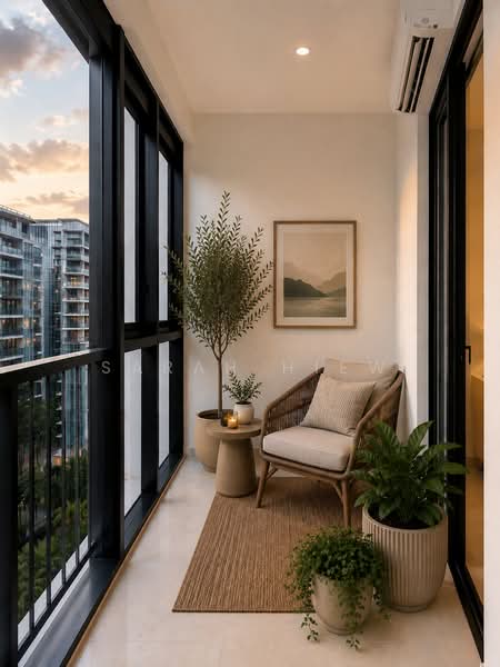 enchanté, 3 Evelyn Road, 3 Bedrooms, 1,087 sqft, Apartment For Sale, by Sarah Hiew, 500149842 - Balcony - PropertyGuru.com.sg