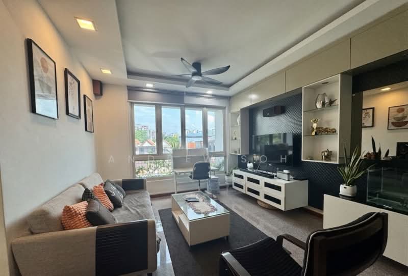 Rivervale Crest, 7 Rivervale Crescent, 3 Bedrooms, 1,206 sqft, Condominium For Sale, by Andrew Soh, 500149844 - Living Room - PropertyGuru.com.sg