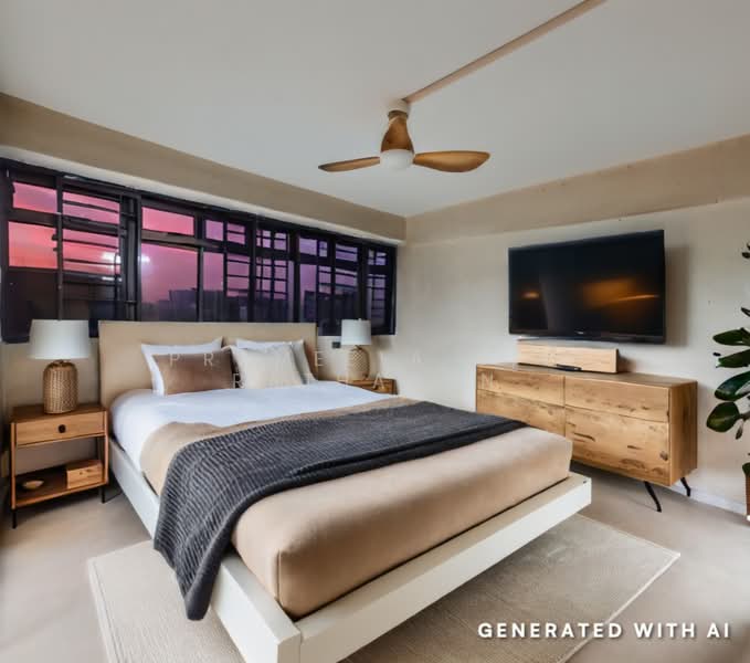 55 Geylang Bahru, 55 Geylang Bahru, 3 Bedrooms, 1,292 sqft, HDB Flat For Sale, by Prameela D/O Rathanan, 500149857 - Bedroom - PropertyGuru.com.sg