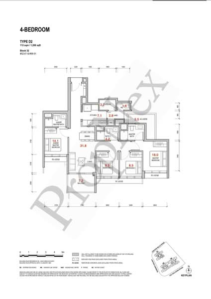 Lentoria, 32 Lentor Hills Road, 4 Bedrooms, 1,206 sqft, Condominium For Sale, by Ray Lim, 500149883 - PropertyGuru.com.sg