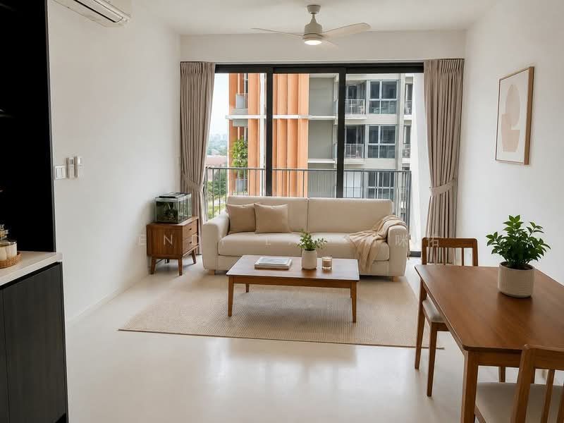 North Park Residences, 23 Yishun Central 1, 2 Bedrooms, 624 sqft, Condominium For Rent, by Wendy Lau 刘咪佑, 500149890 - Living Room - PropertyGuru.com.sg