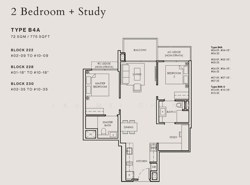 The Sen, De Souza Avenue, 2 Bedrooms, 775 sqft, Condominium For Sale, by Lau Mei Ching, 500149925 - PropertyGuru.com.sg