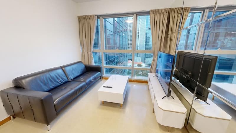 The Clift, 21 McCallum Street, 1 Bedroom, 527 sqft, Apartment For Sale, by Joseph Khoo, 500149931 - Living Room - PropertyGuru.com.sg
