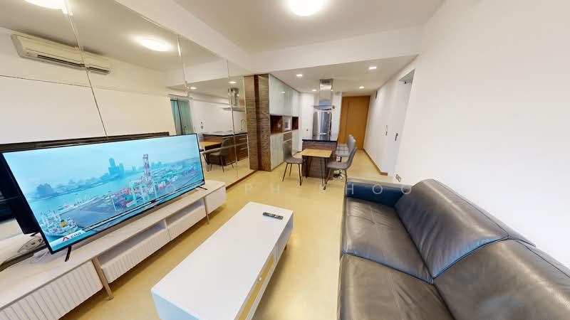 The Clift, 21 McCallum Street, 1 Bedroom, 527 sqft, Apartment For Sale, by Joseph Khoo, 500149931 - Living Room - PropertyGuru.com.sg