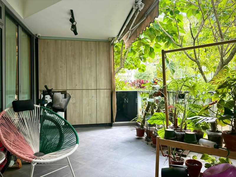 Eight Courtyards, 18 Canberra Drive, 3 Bedrooms, 1,141 sqft, Condominium For Rent, by Augustine Tan, 500149967 - Balcony - PropertyGuru.com.sg