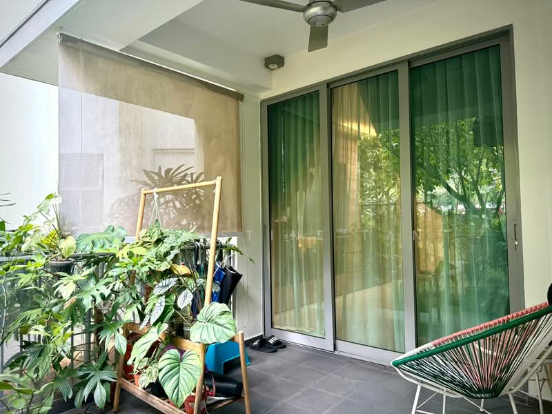 Eight Courtyards, 18 Canberra Drive, 3 Bedrooms, 1,141 sqft, Condominium For Rent, by Augustine Tan, 500149967 - Balcony - PropertyGuru.com.sg