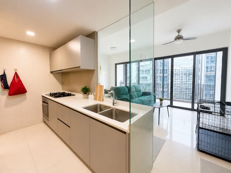 Good value. Rare high floor. Pool facing. 3br near Seletar Mall, , 3 Bedrooms, 1,130 sqft, Condominium For Sale, by Adiel Ng, 500149973 - Kitchen - PropertyGuru.com.sg