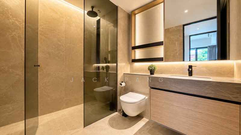 The Reef at King's Dock, 2 Harbourfront Avenue, 2 Bedrooms, 743 sqft, Condominium For Rent, by Jack Pang, 500149976 - Bathroom - PropertyGuru.com.sg