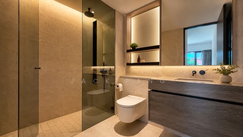 The Reef at King's Dock, 2 Harbourfront Avenue, 2 Bedrooms, 743 sqft, Condominium For Rent, by Jack Pang, 500149976 - Bathroom - PropertyGuru.com.sg