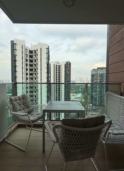 Normanton Park, 49 Normanton Park, 2 Bedrooms, 560 sqft, Condominium For Sale, by Oh Yu Xuan, 500150001 - Balcony - PropertyGuru.com.sg