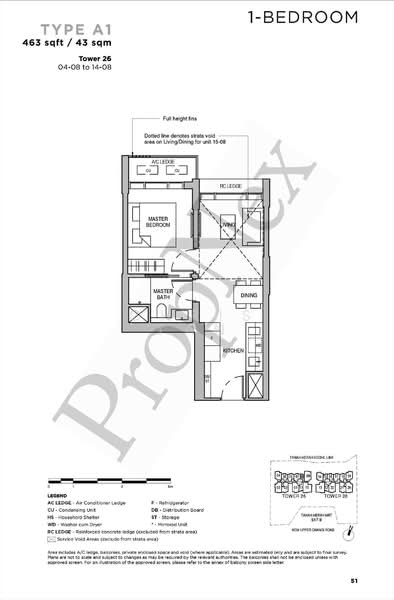 Sceneca Residence, 26 Tanah Merah Kechil Link, 1 Bedroom, 463 sqft, Condominium For Rent, by Chris Tan, 500150025 - PropertyGuru.com.sg