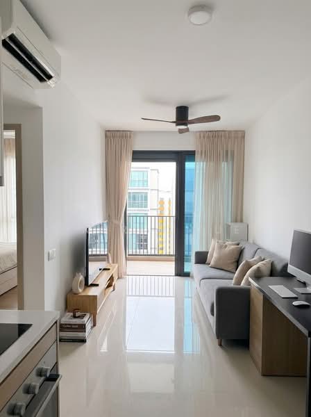 Treasure at Tampines, 57 Tampines Lane, 2 Bedrooms, 581 sqft, Condominium For Rent, by Winfred Quek, 500150026 - Living Room - PropertyGuru.com.sg