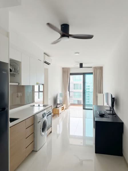 Treasure at Tampines, 57 Tampines Lane, 2 Bedrooms, 581 sqft, Condominium For Rent, by Winfred Quek, 500150026 - Living Room - PropertyGuru.com.sg