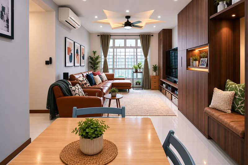 96B Henderson Road, 96B Henderson Road, 3 Bedrooms, 1,001 sqft, HDB Flat For Sale, by Sean Ng, 500150050 - Living Room - PropertyGuru.com.sg