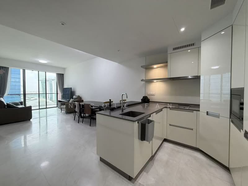 Marina One Residences, 21 Marina Way, 2 Bedrooms, 1,163 sqft, Condominium For Rent, by Nicole Fan, 500150057 - Living Room - PropertyGuru.com.sg