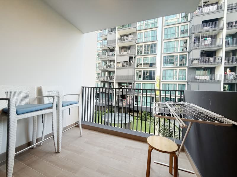 Treasure at Tampines, 57 Tampines Lane, 2 Bedrooms, 678 sqft, Condominium For Rent, by Arnold Wee, 500150064 - Balcony - PropertyGuru.com.sg