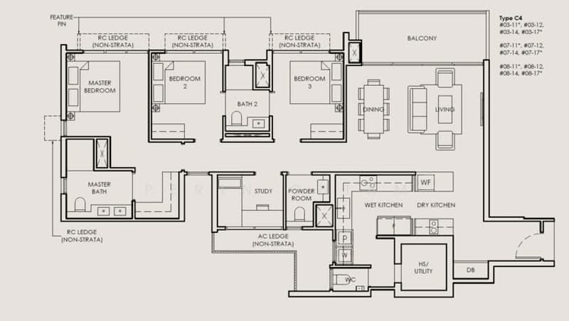The Sen, De Souza Avenue, 3 Bedrooms, 1,259 sqft, Condominium For Sale, by Perin Chiam, 500150066 - PropertyGuru.com.sg