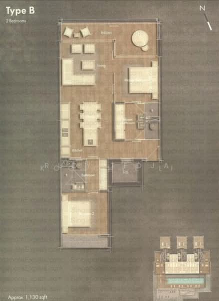 Martin No 38, 38 Martin Road, 2 Bedrooms, 1,129 sqft, Apartment For Sale, by Rudy Tedja, 500150096 - PropertyGuru.com.sg