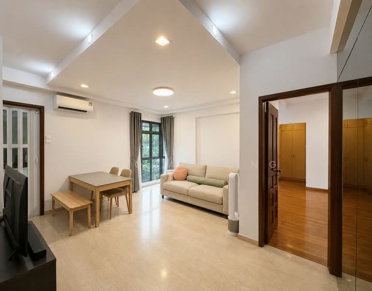 Carissa Park Condo, 4 Flora Drive, 1 Bedroom, 624 sqft, Condominium For Sale, by Nicolas Pang, 500150103 - Living Room - PropertyGuru.com.sg