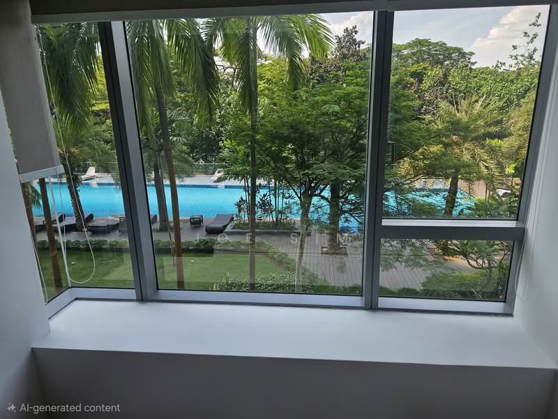 Silversea, 48 Marine Parade Road, 2 Bedrooms, 969 sqft, Condominium For Rent, by Joe Sim, 500150135 - View from 2nd bedroom - PropertyGuru.com.sg