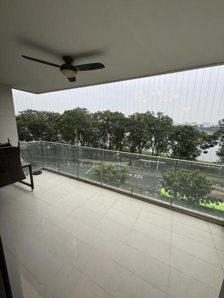 Waterfront Isle, 738 Bedok Reservoir Road, Bedok / Upper East Coast, 3 Bedrooms, 1,216 sqft, Condominium For Rent, by Ken Neo, 500150151 - Balcony - PropertyGuru.com.sg
