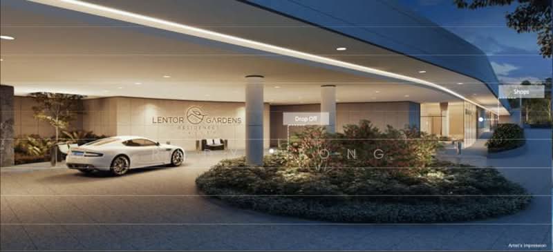 Lentor Gardens Residences, 68 Lentor Gardens, 3 Bedrooms, 872 sqft, Condominium For Sale, by Rudy Liong, 500150261 - Entrance - PropertyGuru.com.sg