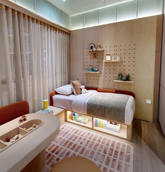 Bloomsbury Residences, 61 Media Circle, 4 Bedrooms, 1,345 sqft, Apartment For Sale, by Alvin Kwan, 500150284 - Bedroom - PropertyGuru.com.sg