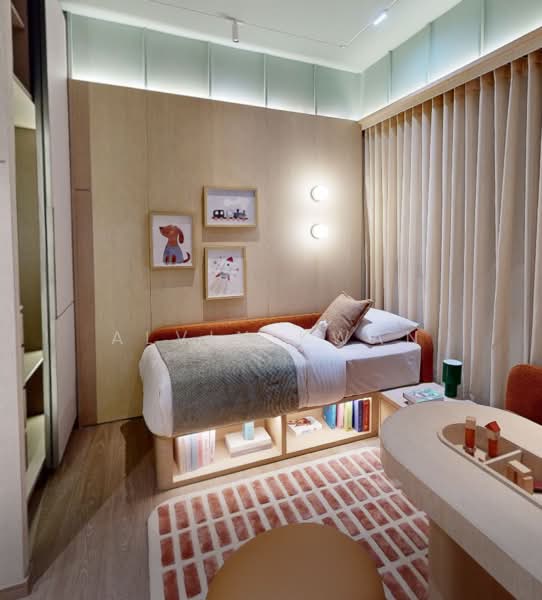Bloomsbury Residences, 61 Media Circle, 4 Bedrooms, 1,421 sqft, Apartment For Sale, by Alvin Kwan, 500150347 - Bedroom - PropertyGuru.com.sg