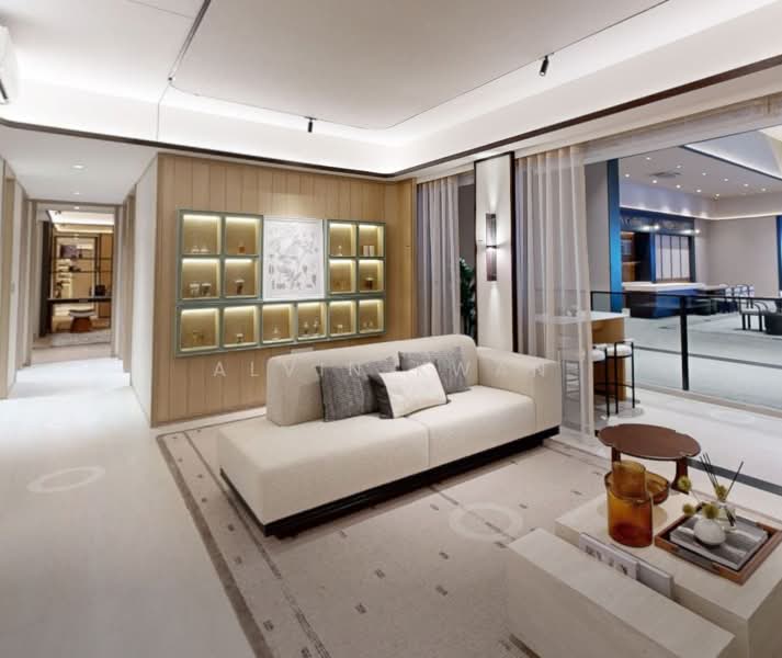 Bloomsbury Residences, 61 Media Circle, 4 Bedrooms, 1,421 sqft, Apartment For Sale, by Alvin Kwan, 500150347 - Living Room - PropertyGuru.com.sg