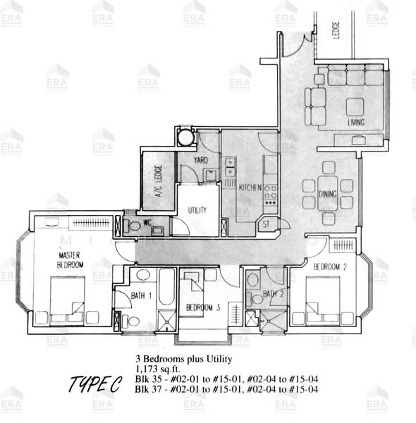 Evergreen Park, 37 Hougang Avenue 7, 3 Bedrooms, 1,173 sqft, Apartment For Sale, by Michelle Goh, 500150351 - PropertyGuru.com.sg