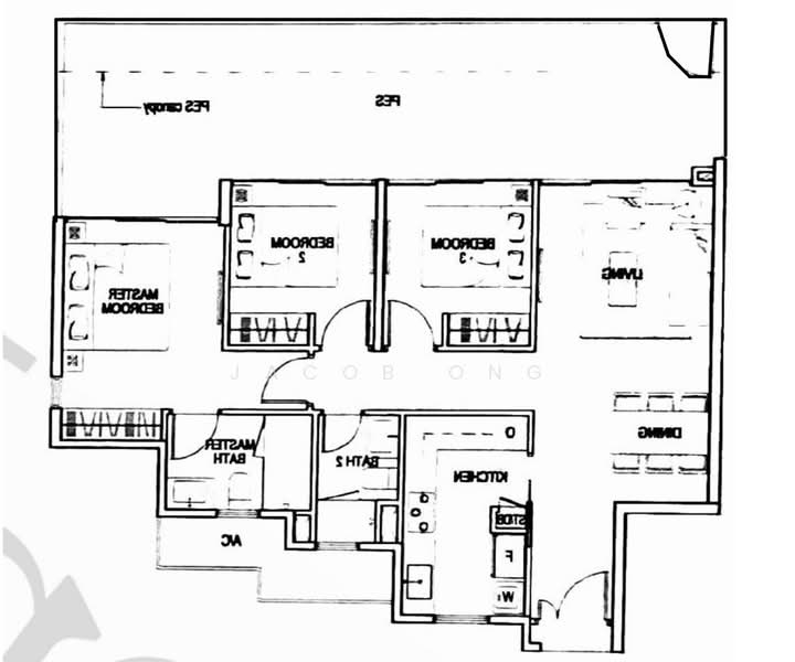 Blossom Residences, 30 Segar Road, 3 Bedrooms, 1,335 sqft, Executive Condominium For Sale, by Jacob Ong, 500150387 - PropertyGuru.com.sg