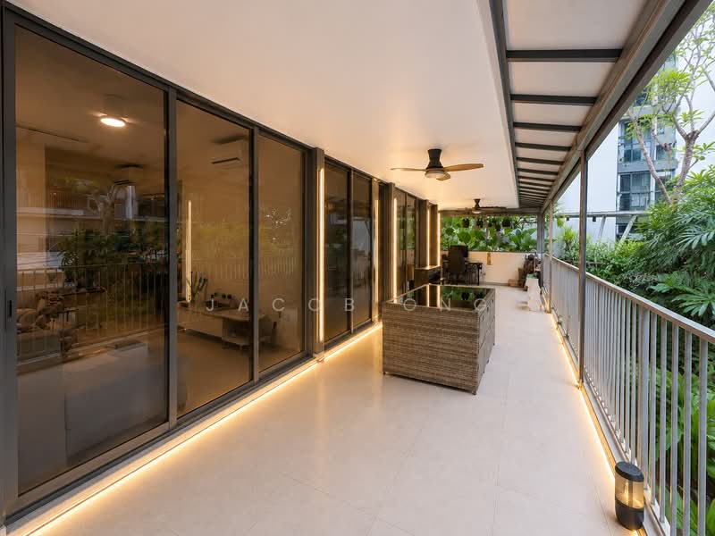 Blossom Residences, 30 Segar Road, 3 Bedrooms, 1,335 sqft, Executive Condominium For Sale, by Jacob Ong, 500150387 - Balcony - PropertyGuru.com.sg
