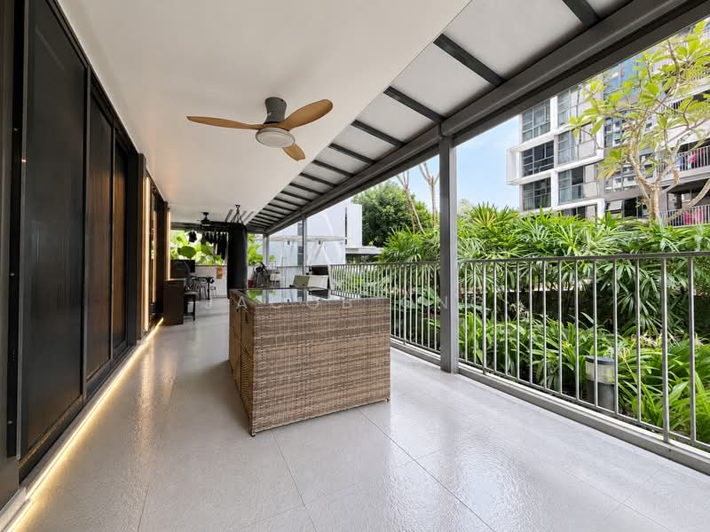 Blossom Residences, 30 Segar Road, 3 Bedrooms, 1,335 sqft, Executive Condominium For Sale, by Jacob Ong, 500150387 - Balcony - PropertyGuru.com.sg