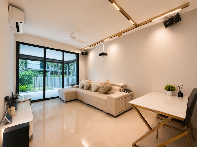 Blossom Residences, 30 Segar Road, 3 Bedrooms, 1,335 sqft, Executive Condominium For Sale, by Jacob Ong, 500150387 - Living Room - PropertyGuru.com.sg