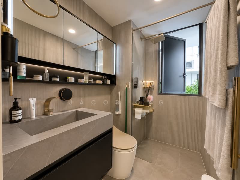 Blossom Residences, 30 Segar Road, 3 Bedrooms, 1,335 sqft, Executive Condominium For Sale, by Jacob Ong, 500150387 - Bathroom - PropertyGuru.com.sg