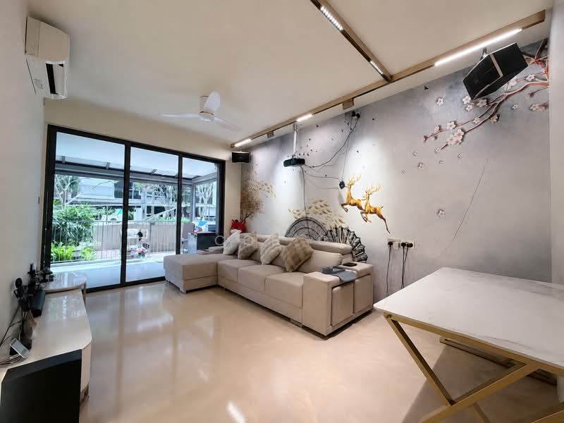 Blossom Residences, 30 Segar Road, 3 Bedrooms, 1,335 sqft, Executive Condominium For Sale, by Jacob Ong, 500150387 - Living Room - PropertyGuru.com.sg