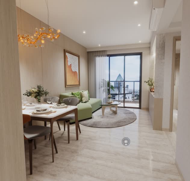 Arina East Residences, 6D Tanjong Rhu Road, 2 Bedrooms, 678 sqft, Condominium For Sale, by Alvin Kwan, 500150389 - Living Room - PropertyGuru.com.sg