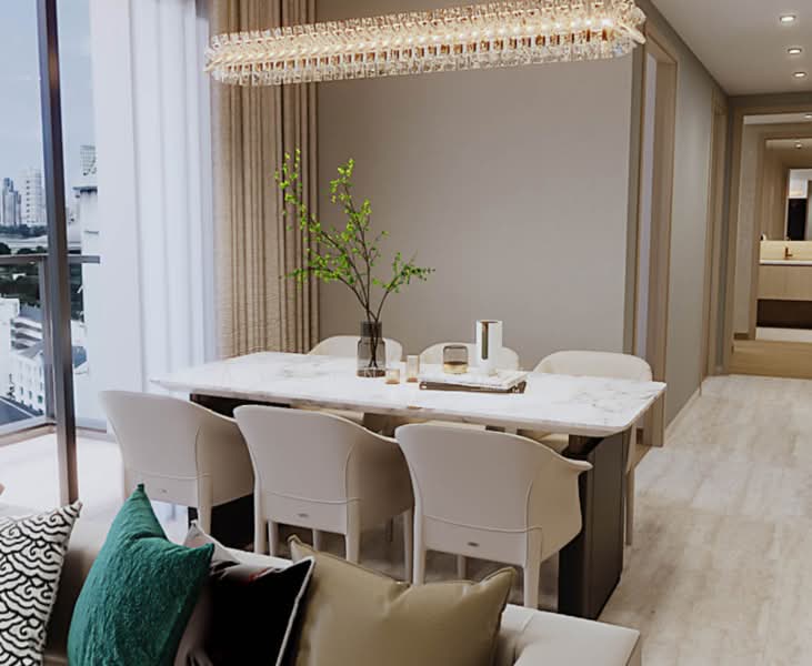 Arina East Residences, 6D Tanjong Rhu Road, 4 Bedrooms, 1,389 sqft, Condominium For Sale, by Alvin Kwan, 500150402 - Dining Room - PropertyGuru.com.sg