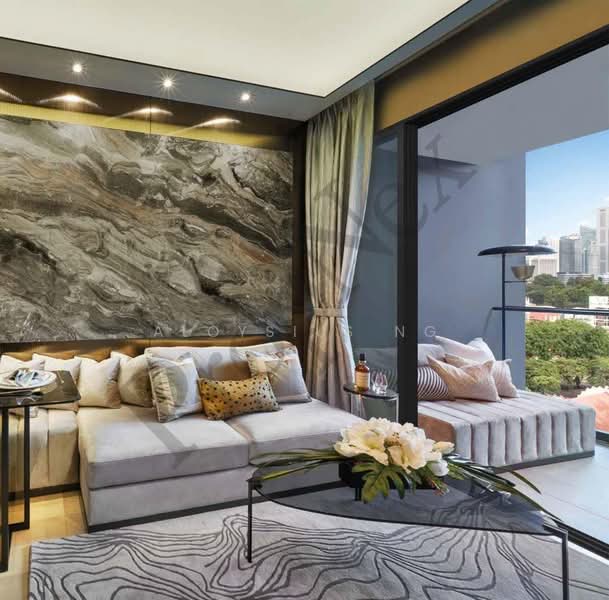 Haus On Handy, 28 Handy Road, 2 Bedrooms, 624 sqft, Condominium For Sale, by Aloysius Ng, 500150403 - Living Room - PropertyGuru.com.sg