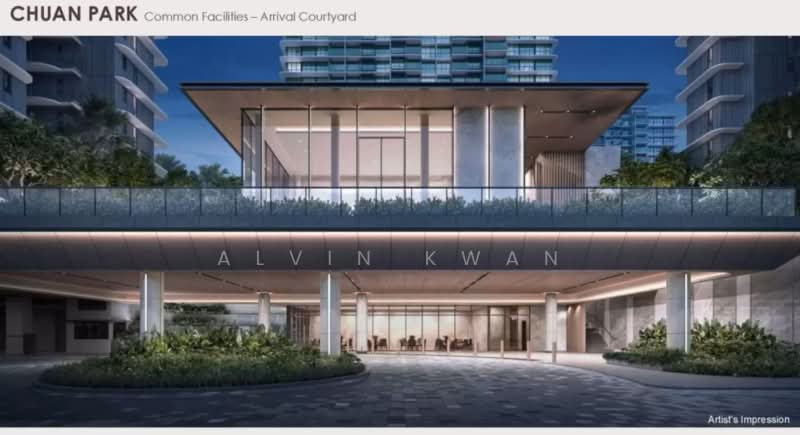 Chuan Park, 240 Lorong Chuan, 3 Bedrooms, 1,206 sqft, Condominium For Sale, by Alvin Kwan, 500150423 - Exterior - PropertyGuru.com.sg
