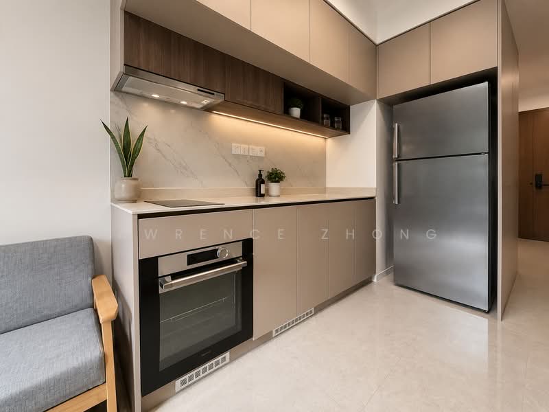Verdale, 16 De Souza Avenue, 1 Bedroom, 560 sqft, Condominium For Sale, by Lawrence Zhong, 500150441 - Kitchen - PropertyGuru.com.sg
