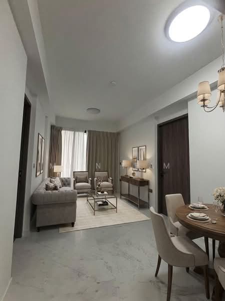 Sceneca Residence, Tanah Merah Kechil Link, 2 Bedrooms, 753 sqft, Condominium For Rent, by Moon Tham, 500150467 - Living Room - PropertyGuru.com.sg